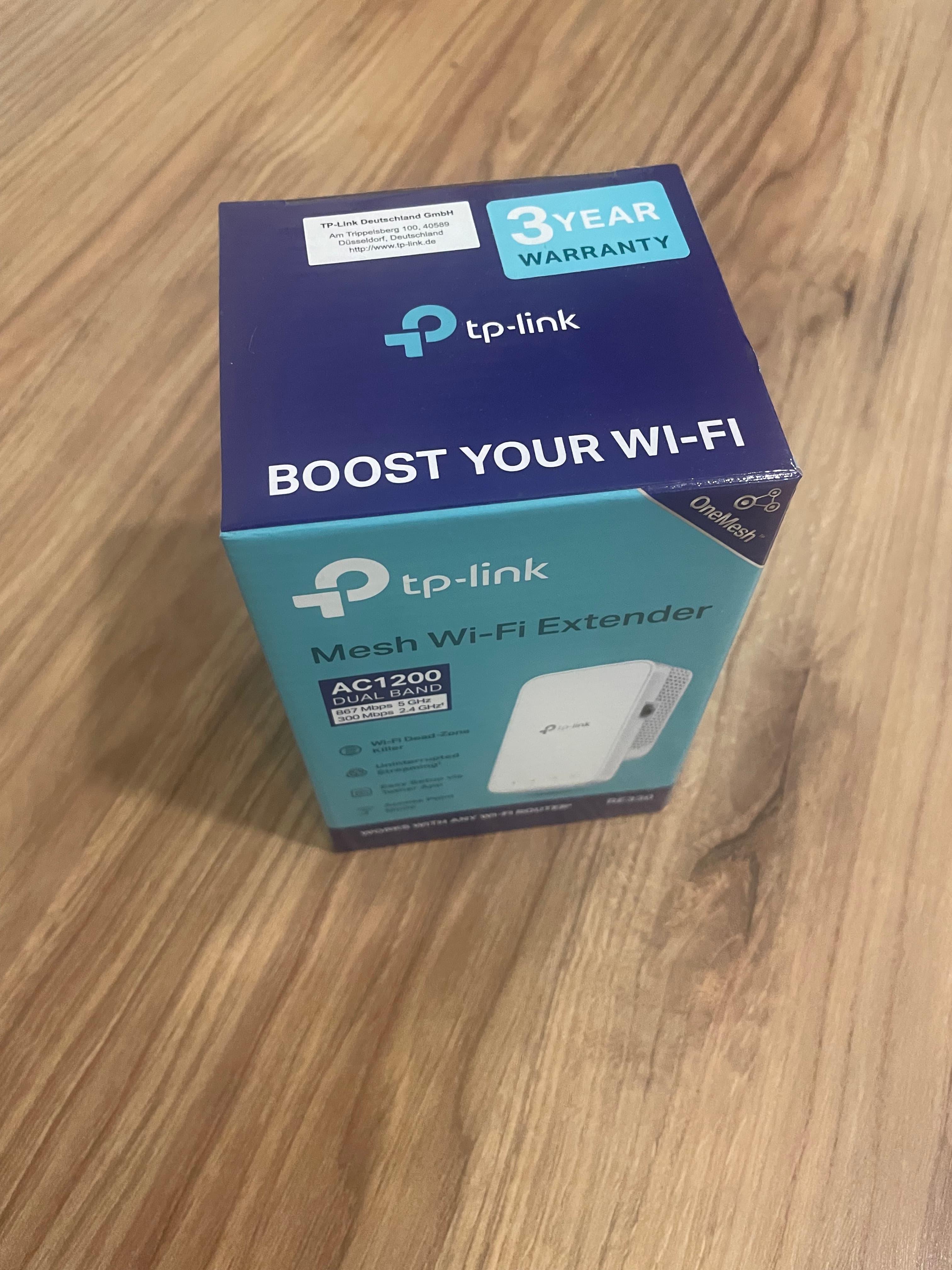 TP-Link RE330 AC1200 Dual Band WiFi Extender